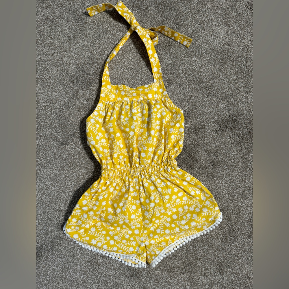 Eleanor Rose Romper - sz 5/6